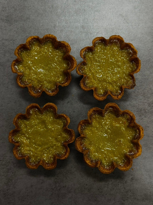 Pandan Mochi Egg Tart (per piece)(August Special)