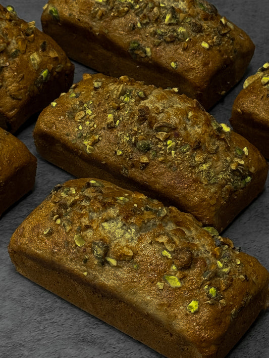 Pistachio Banana Loaf
